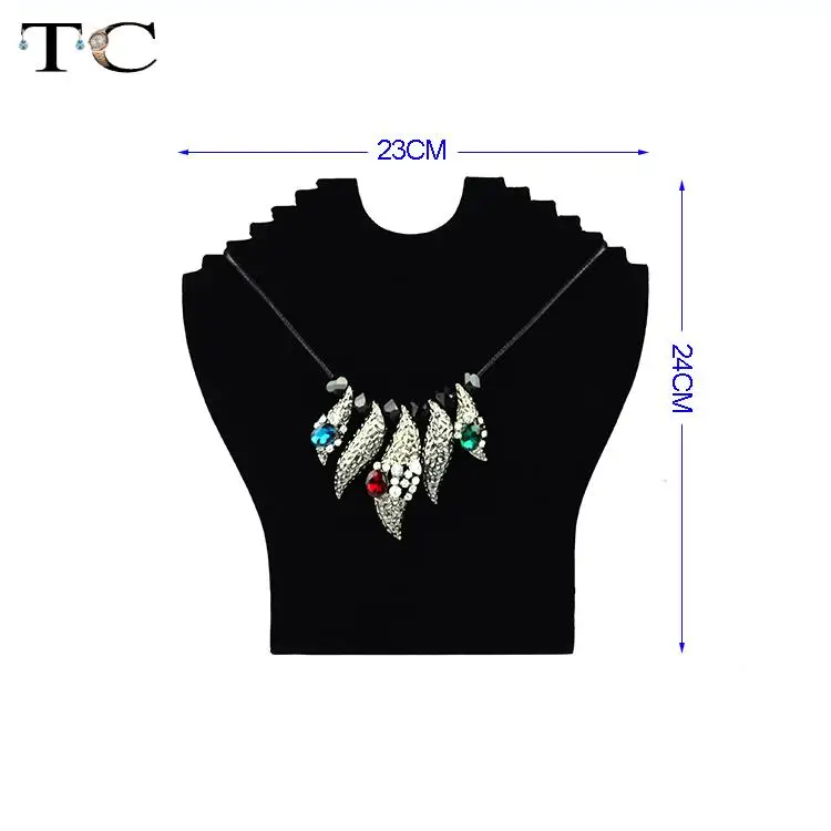 Бесплатная доставка 6 крючков кожзам/бархат ожерелье бюст подвеска цепь Жесткий