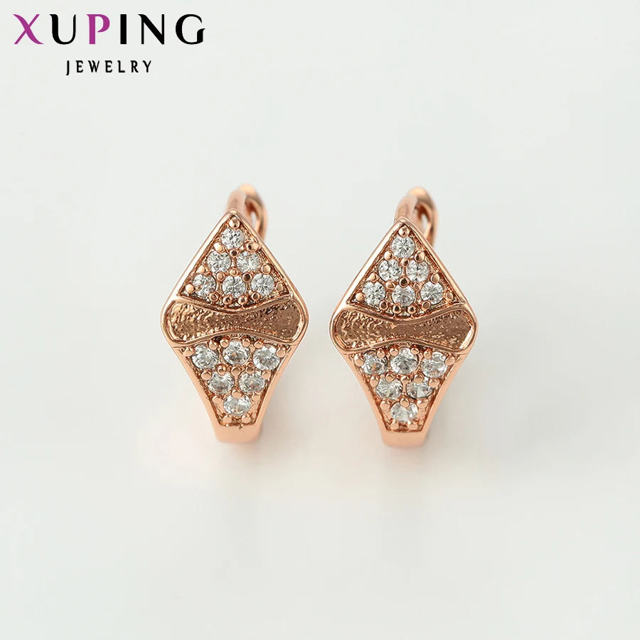 Мода Xuping серьги Горячие продажи очаровательные ювелирные изделия Позолоченные