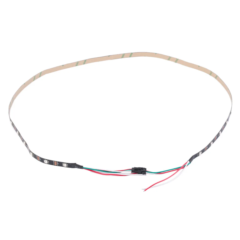 Новый WS2812B 5050 RGB 30 светодиодный 1 м полосы света индивидуальный