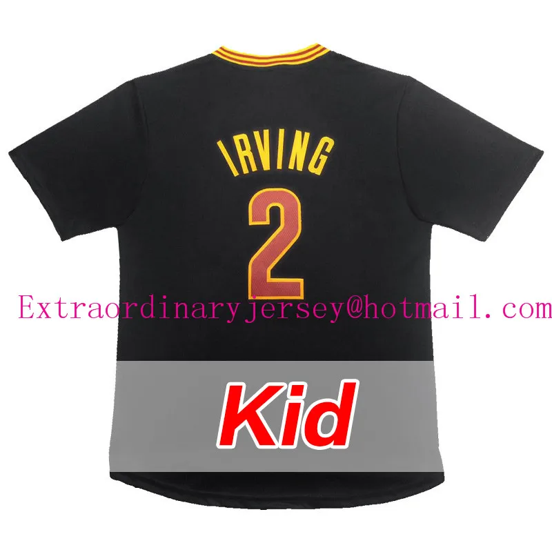 #2 Кирие Ирвинг Молодежи Баскетбол Джерси #23 Леброн Джеймс Малыш Rev 30 Дешевые