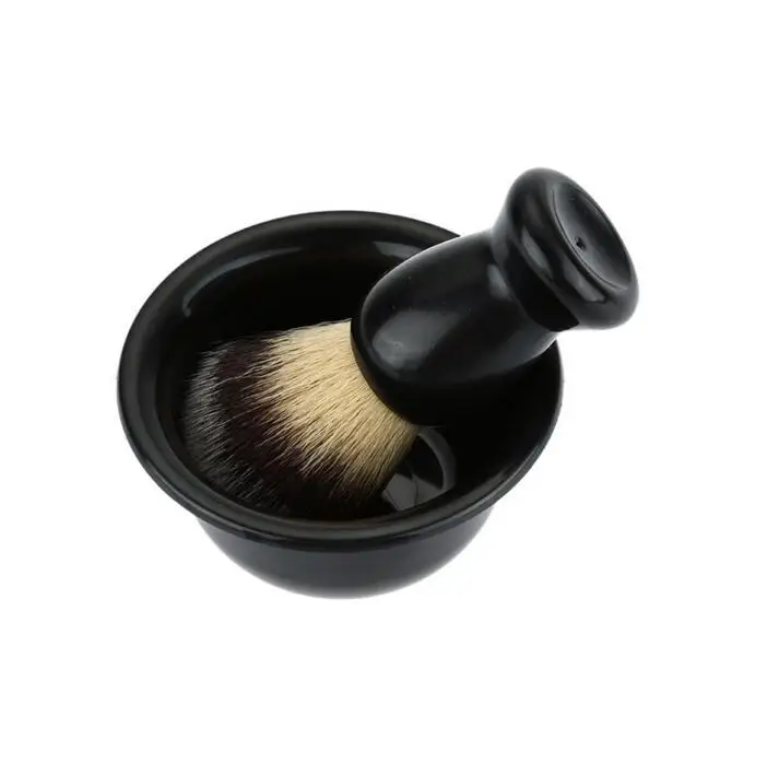 Набор кистей для бритья Бритва подставка мыло акриловая чаша мужчин отец уход за