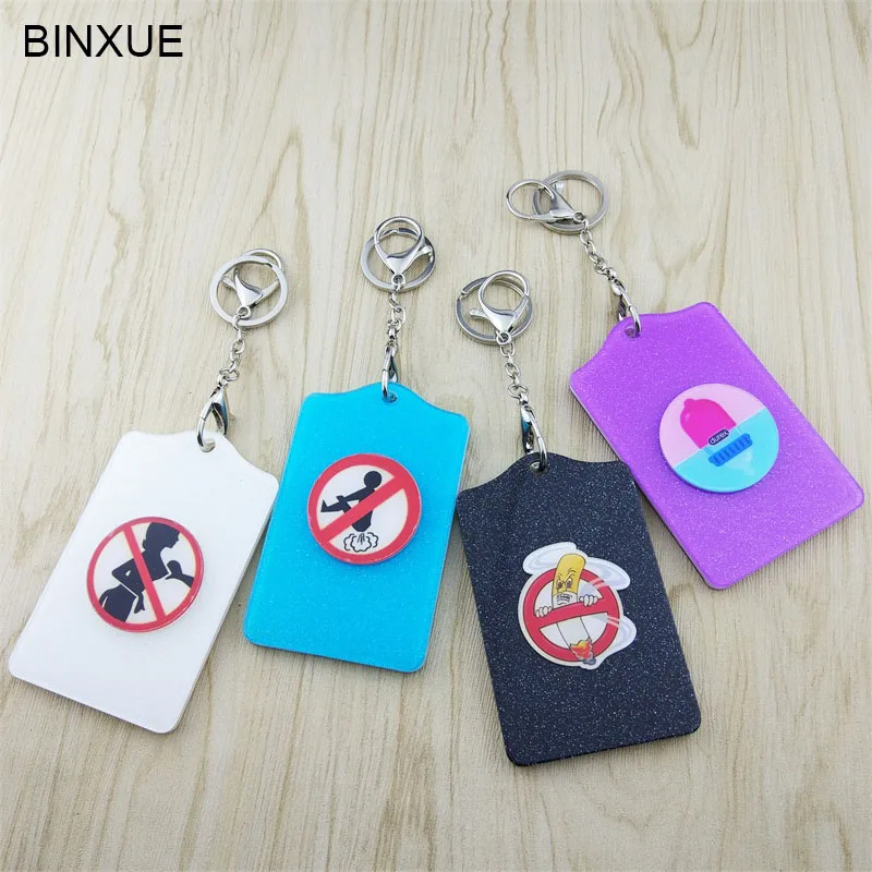 BINXUE набор кредитных карт ID держатель карты различные индукционные мультфильм