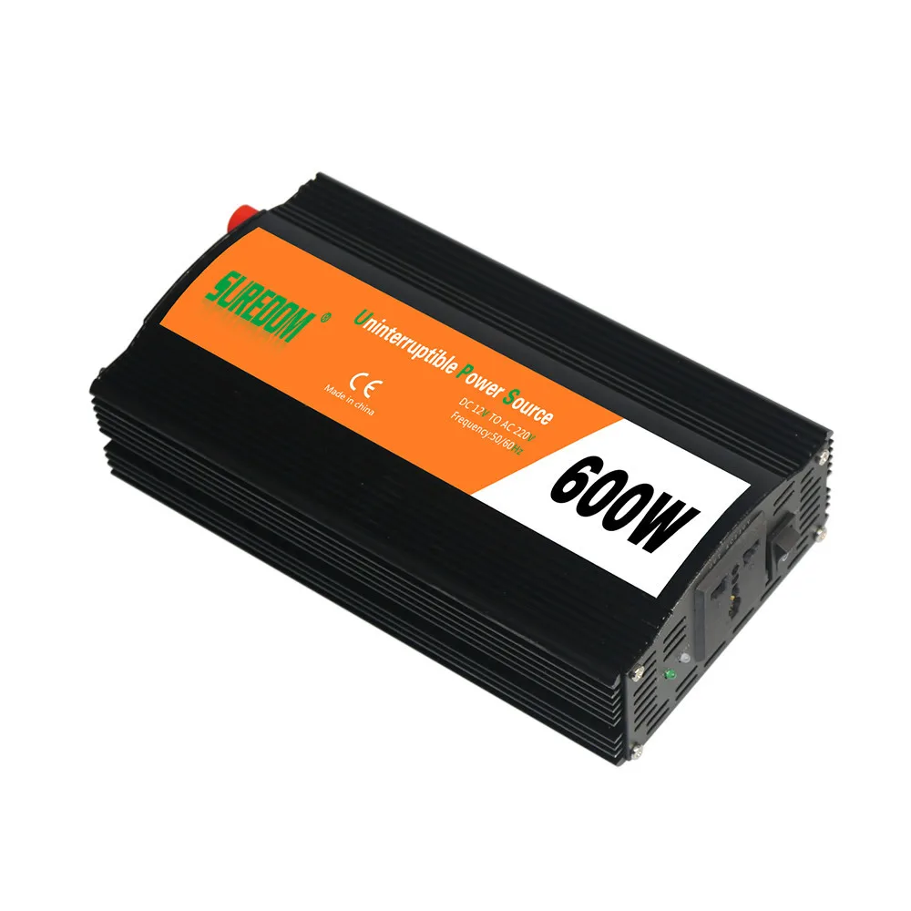 600W UPS AC 12V к DC 220V бесперебойный источник питания Солнечный фотоэлектрический