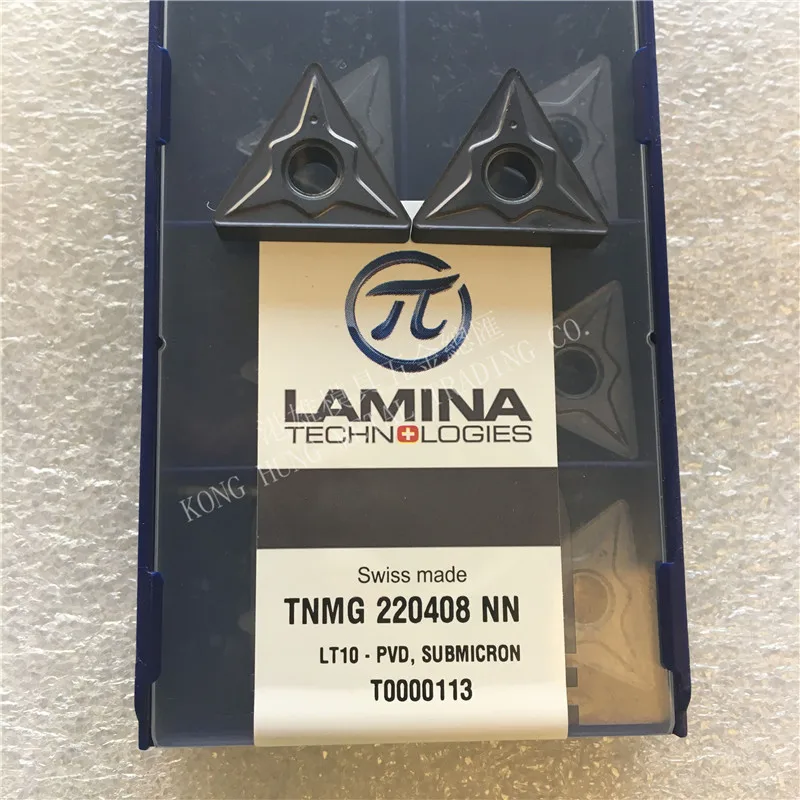 TNMG220408NN LT10 Оригинал Ламина CNC лезвие карбидные вставки токарные инструменты 10