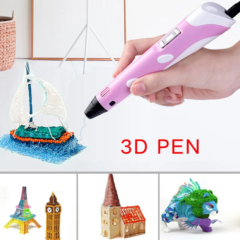 4 цвета Ремесло Abs/pla 1st 1 75 мм Diy 3d печати ручка креативный подарок для детей дизайн