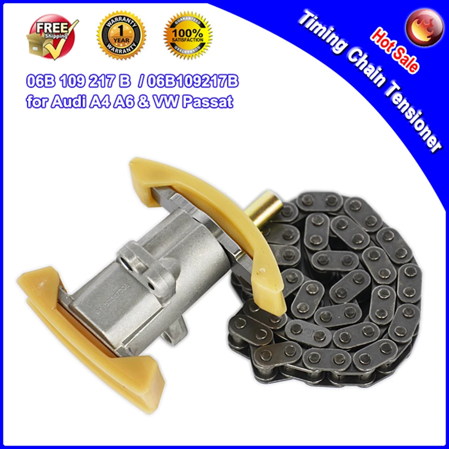Натяжитель времени AP01 06B109217B 058109229B + цепь подходит для AUDI A4 A6 Avant VW Passat B5 ALT 2 0|06b 109 217