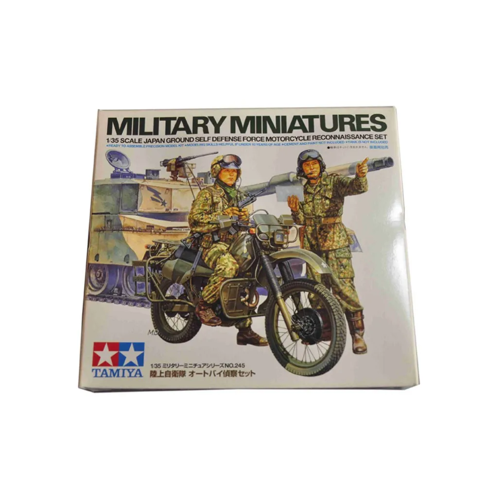Игрушечные игрушечные фигурки tiiya 35245 1/35 Япония GSDF мотоциклетный Набор для
