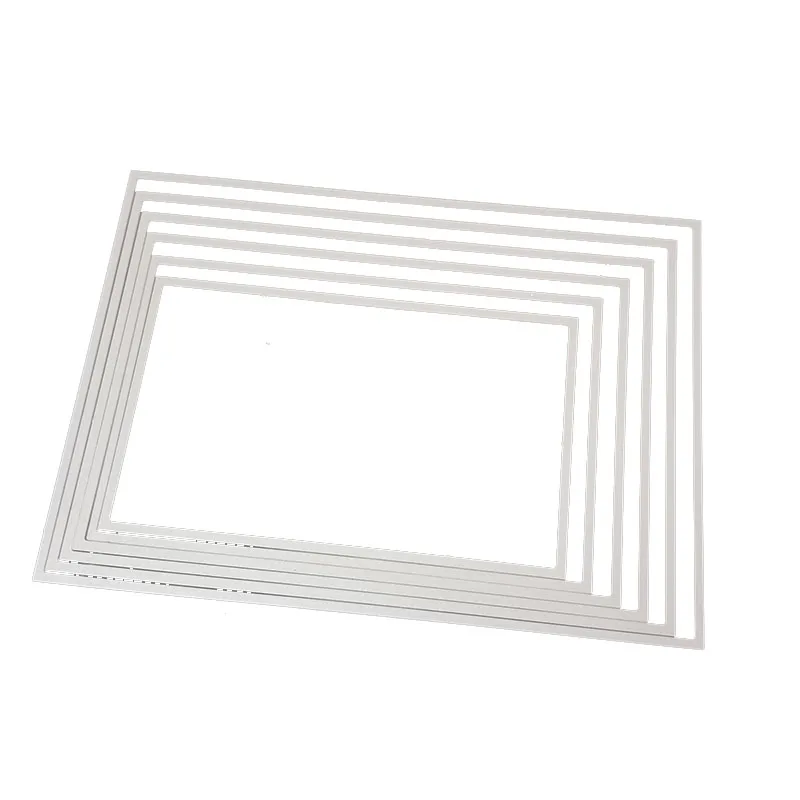 

RLJLIVES Rectangle Metal Cutting Dies Stencils for DIY Scrapbooking Stamp/photo album Decorative Embossing DIY Paper Cards