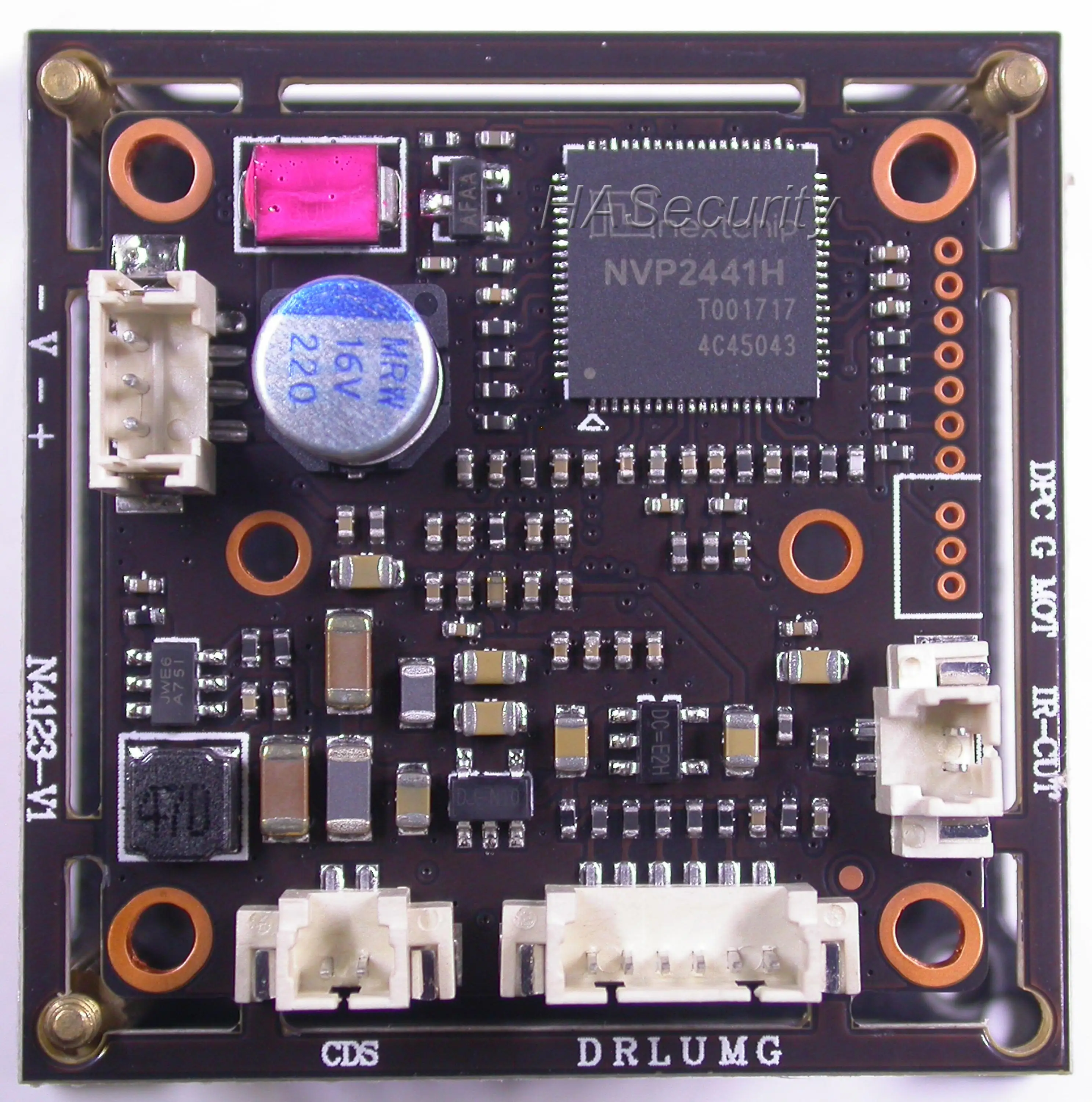 Стиль блока AHD H (1080P) / CVBS 1/2.9 &quotSony Exmor IMX323 CMOS датчик Nextchip NVP2441 модуль камеры