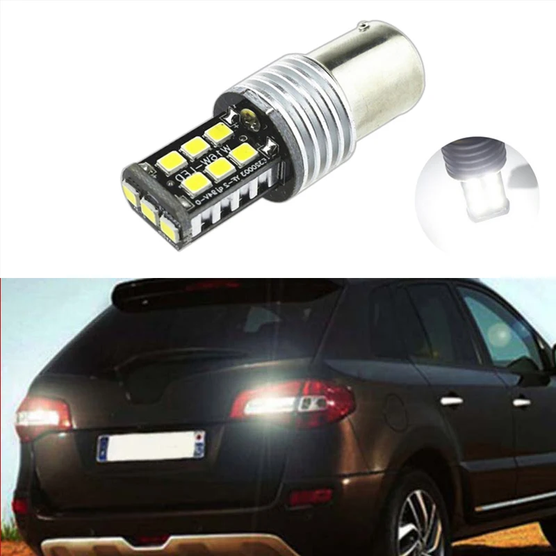 1x светодиодный ные лампы без ошибок для задсветильник 1156 p21w 2835 Чип CREE Volvo v50 v60 v70 xc90