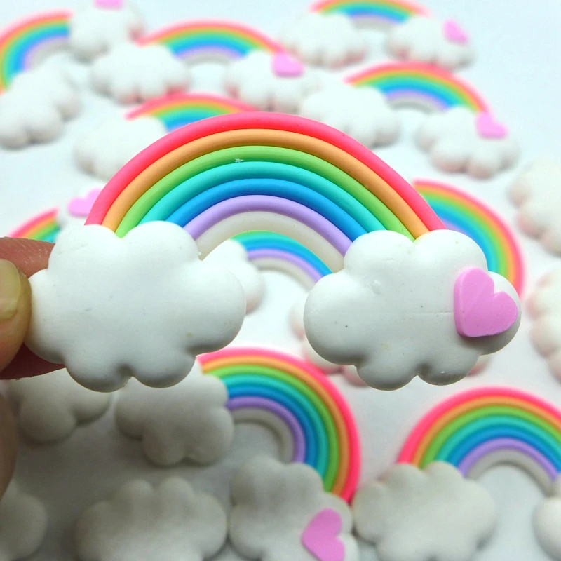 Kawaii глиняная полоска для DIY мобильного телефона чехол заколка волос украшения