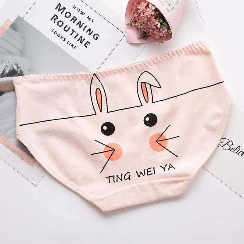 

Kids Cartoon Panties Cute Girls Cotton Underwear Teenage Low Rise Briefs 2019 Children Breathable Underwear Calzoncillos