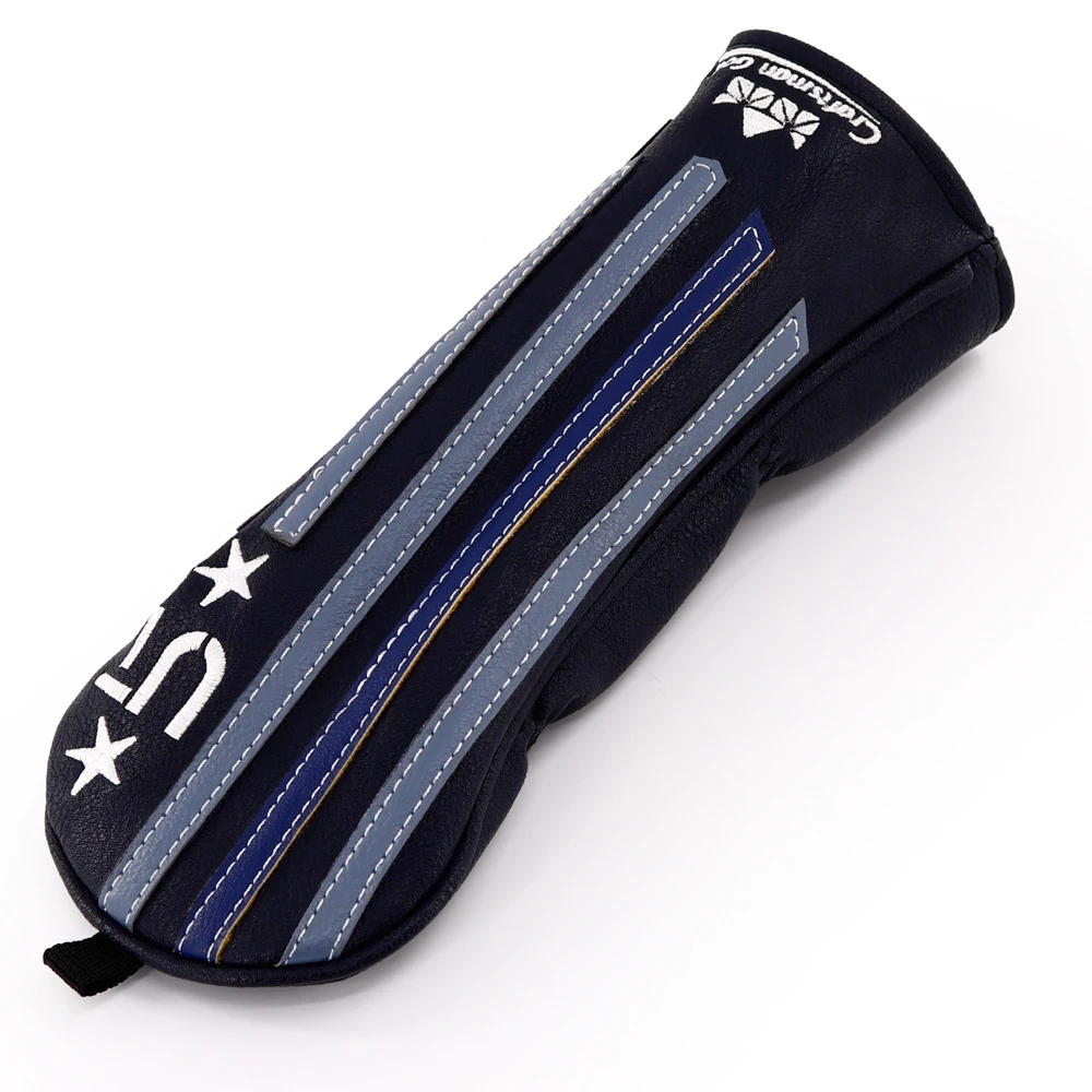 Craftsman Golf Wood Headcover Set Driver Fairway Hybrid USA Black &amp Star Stripe Retro Club Head деревянные покрытия | Спорт