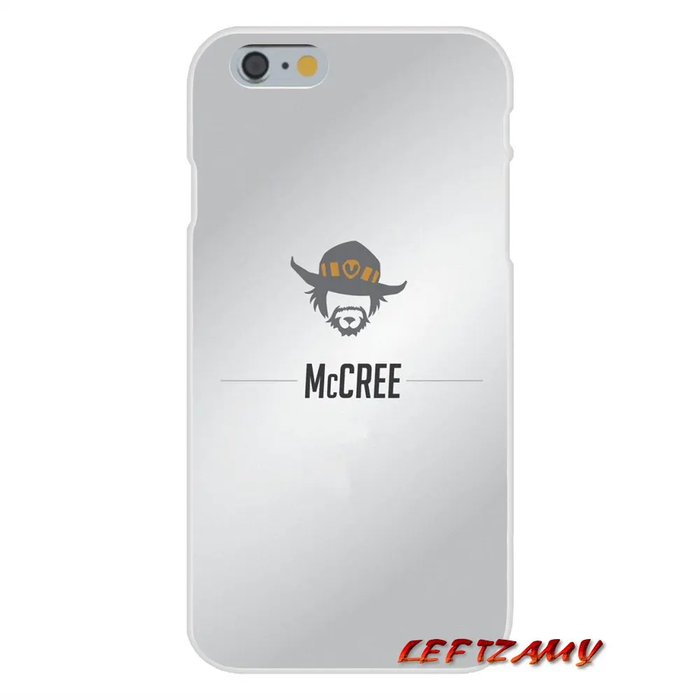 game Overwatch OW Character McCree For Samsung Galaxy A3 A5 A7 J1 J2 J3 J5 J7 2015 2016 2017 Accessories Phone Cases Covers | Мобильные