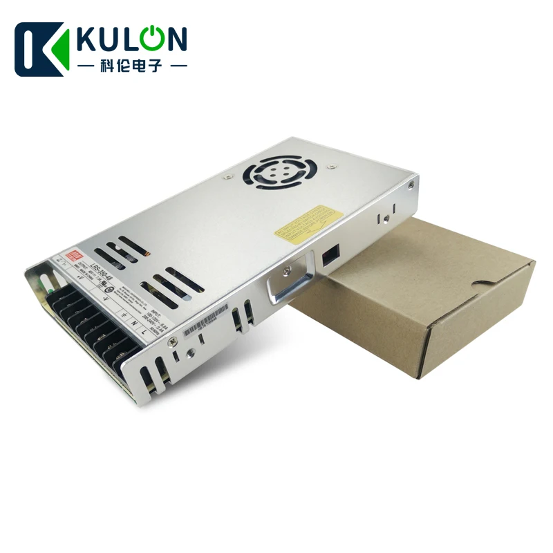 Оригинал MEAN WELL LRS 350 48 одинарный выход Вт а в источник питания meanwell UL CB CE 30 мм