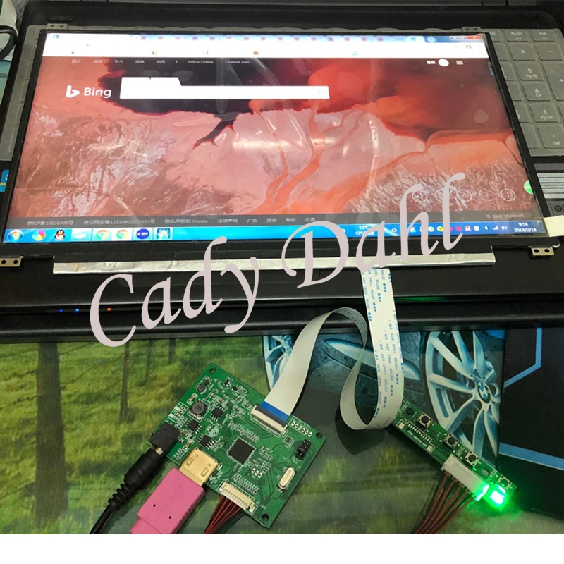 HDMI EDP ЖК-дисплей плата контроллера Модуль для Raspberry Pi/ПК/матрица 1920x1200 1920x1080 1600X900 1366x768 1280x800 EDP 30P ЖК-дисплей