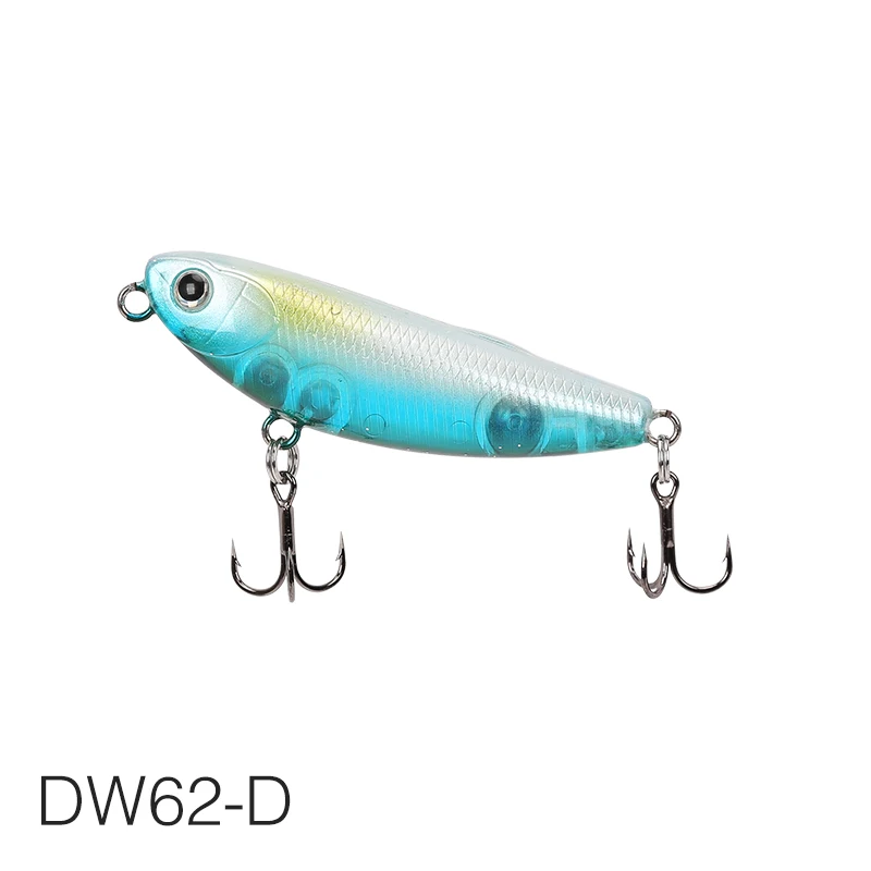 DW62-D TSURINOYA для рыбалки приманки DW62, мини платья-карандаш на завязках с искусственная жесткая приманка для наживки Топ плавательный круг из Mninnow Crankbait 50 мм 5g 12 Цветов воблер(Wobbler - Цвет: DW62-D