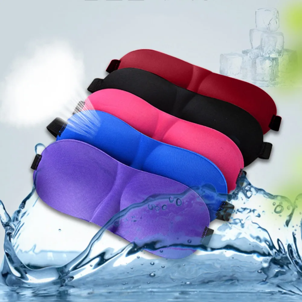 Маска для сна 3D повязка переносные маски отдыха в дороге мягкая дышащая маска