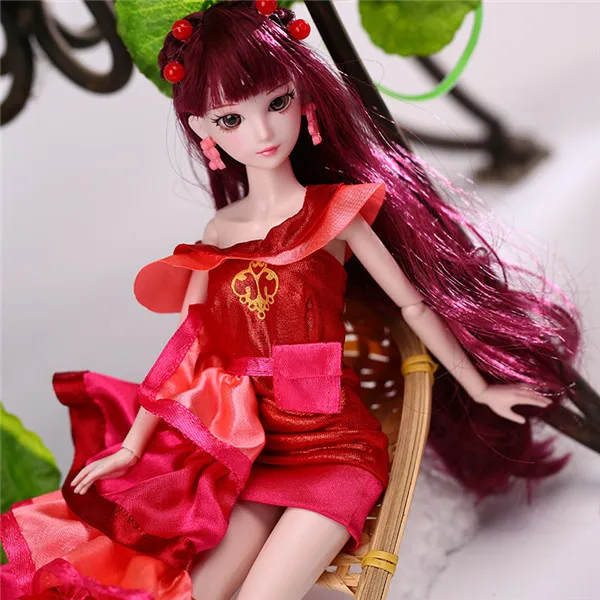 Большой бренд Leaf Luo куклы 14 подвижное соединение Barbies Li Фея 29 см полный набор кукла
