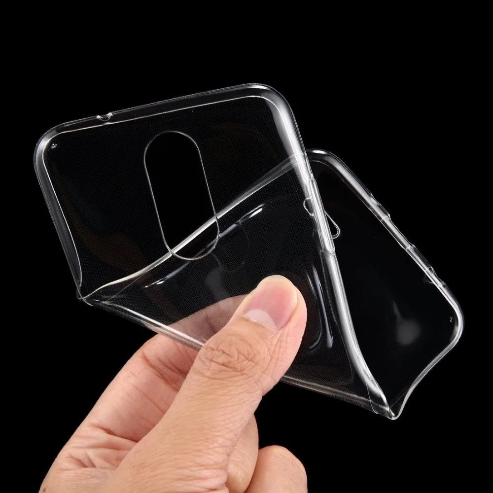 Soft Silicone Clear Case Thin Anti Scratch/Shock/Dust Back Cover For LG Aristo LV3 MS210/K4 2017/K8 2017/Phoenix 3/Fortune |