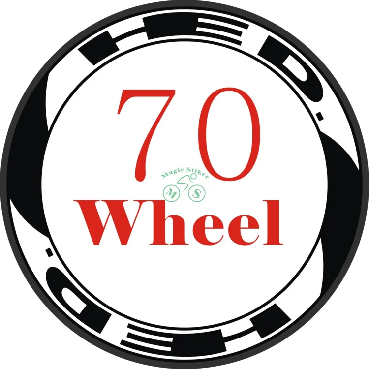 8 пикселей/2 колеса/комплект наклейки на колеса дорожного велосипеда 700c обод