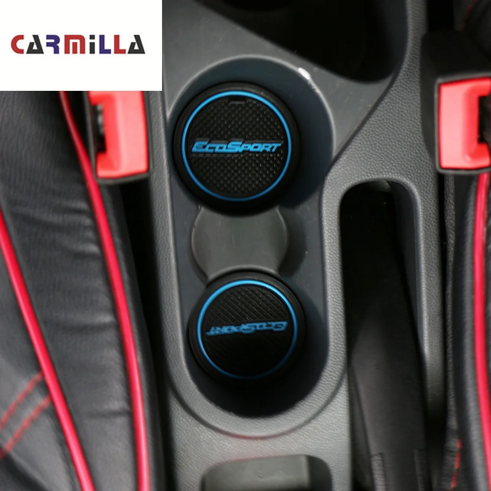 Автомобильный коврик для ворот Carmilla Противоскользящий двери резиновый чашки