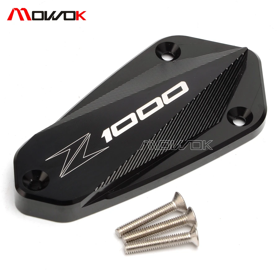 Для Kawasaki Z1000 2010 2011 2012 2013 2014 2015 2016 2017 CNC алюминиевый бачок тормозной жидкости для
