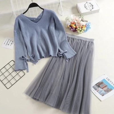 Женское зимнее платье розовое из 2 предметов элегантное мягкое в китайском стиле