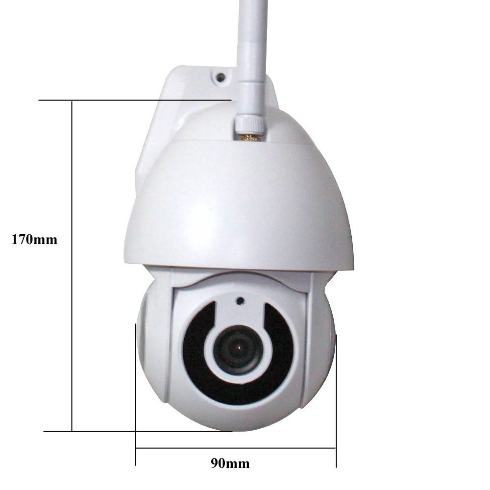 Беспроводная Wifi 1080P PTZ IP камера наружная скоростная купольная V380 приложение P2P двухсторонняя аудио камера безопасности Поворотная сеть CCTV камера