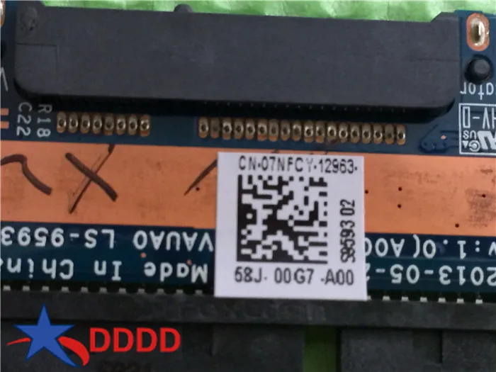 Оригинал для Dell Latitude E7440 SATA жесткий диск HDD интерфейсная плата Cha01 Ls-9593p 7nfcy 07NFCY
