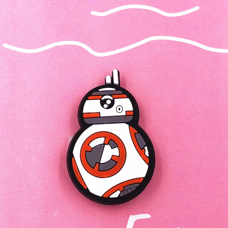 1 шт. Baymax паук Человек пират Звездные войны Робот значок ПВХ Кнопка Pinbacks булавка