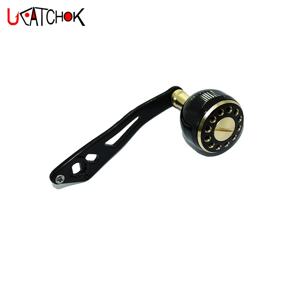 UCOK New Model High Quality aluminum alloy handle grip Fishing Reel Handle for Water-drop Reel Hole size 8x5mm for Daiwa, Ryobi images - 6