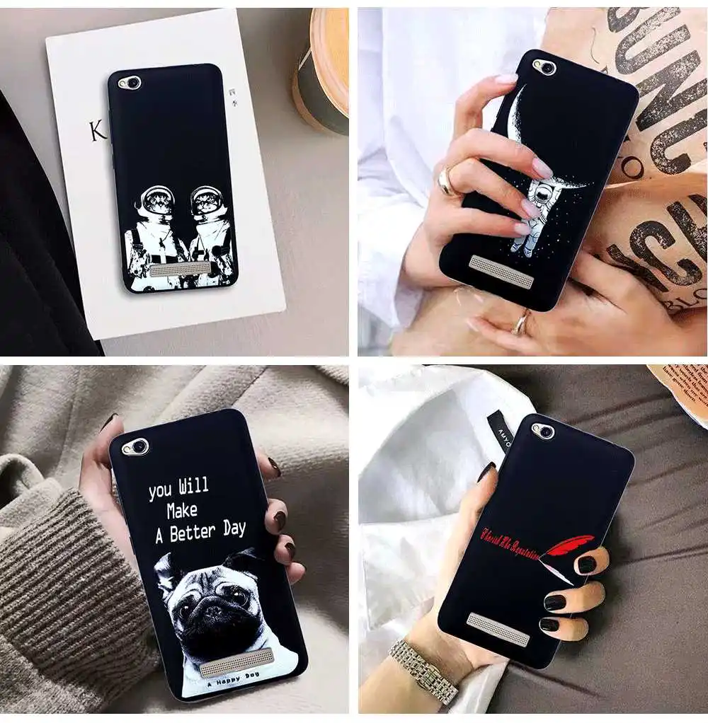 Модный чехол Mokoemi из ТПУ с рисунком 5,0 дюйма для Xiaomi Redmi 4a, чехол для Xiaomi Redmi 4a, чехол для телефона