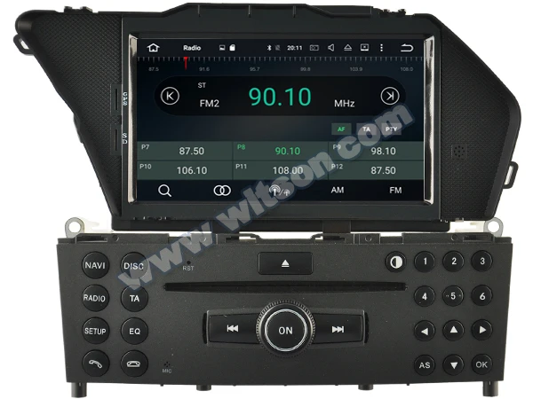 DE со! WITSON Android 9,0 ips экран для BENZ GLK X204 GLK 300 GLK 350 автомобильный DVD 4+ 32GB FLASH 8 Octa Core+ DVR/wifi+ DSP+ DAB
