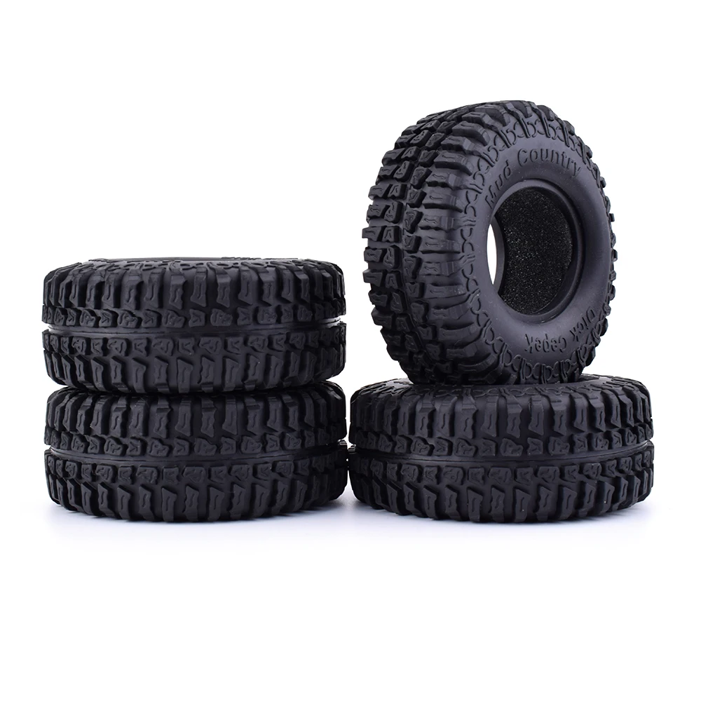 4 шт. AUSTAR AX 3020 1 9 дюймовые Гусеничные Шины для 1/10 Redcat SCX10 AXIAL RC4WD TF2 Радиоуправляемый