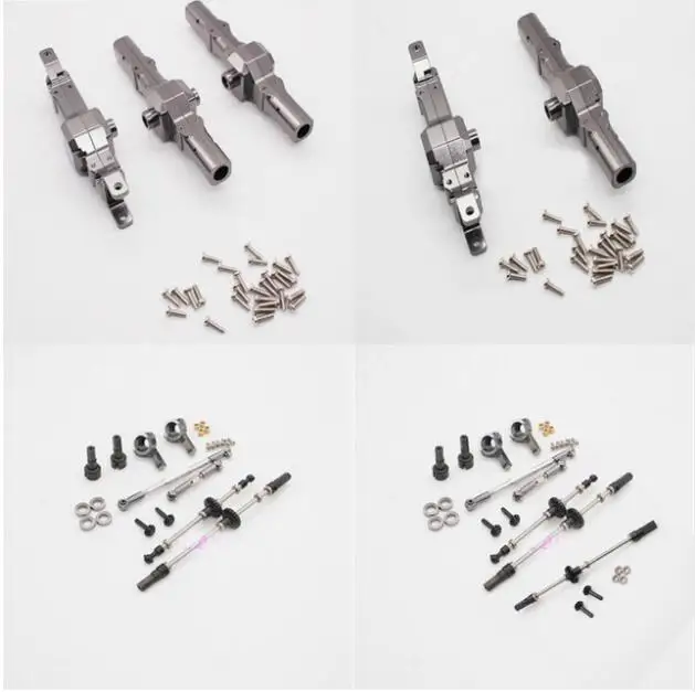 

WPL B1 B-1 B14 B-14 B16 B-16 B24 B-24 C14 C-14 B36 1/16 Military Truck RC Car spare parts axle housing Metal gearbox metal gear