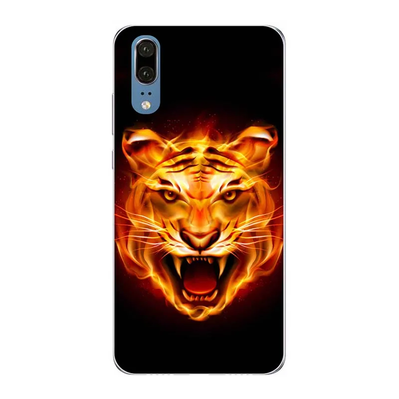 Модные чехлы для телефонов Huawei P20 P 20 5 84 &quot Мягкие силиконовые ТПУ с рисунком