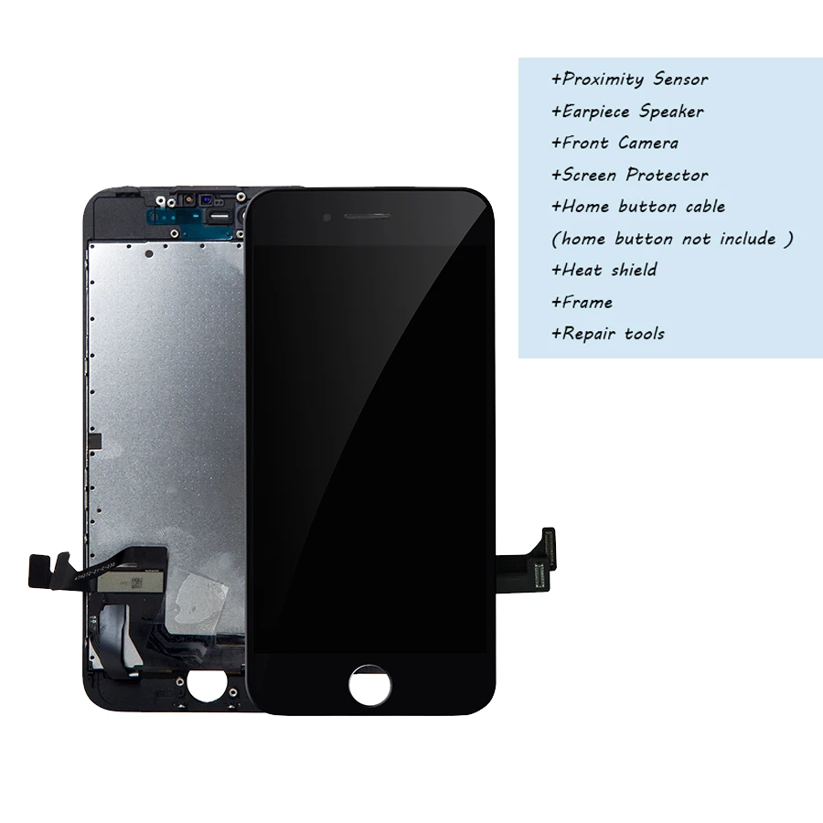 Полная сборка для iPhone 7 8 LCD с камерой спикер фиксирующие инструменты plus экран