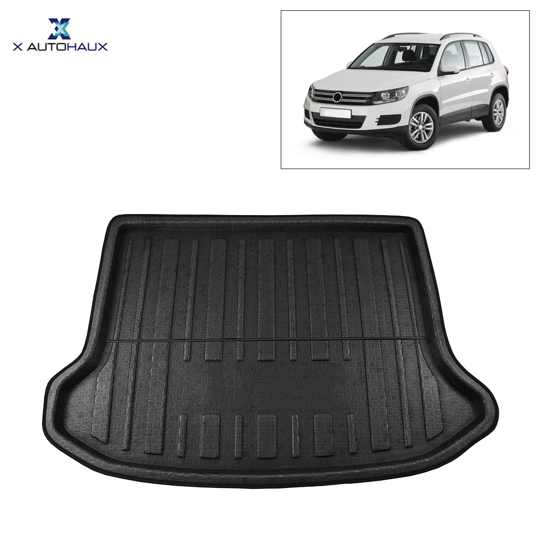 

Коврик для багажника X AUTOHAUX, черный, для VW Tiguan 2012-2016 2013 2014 2015