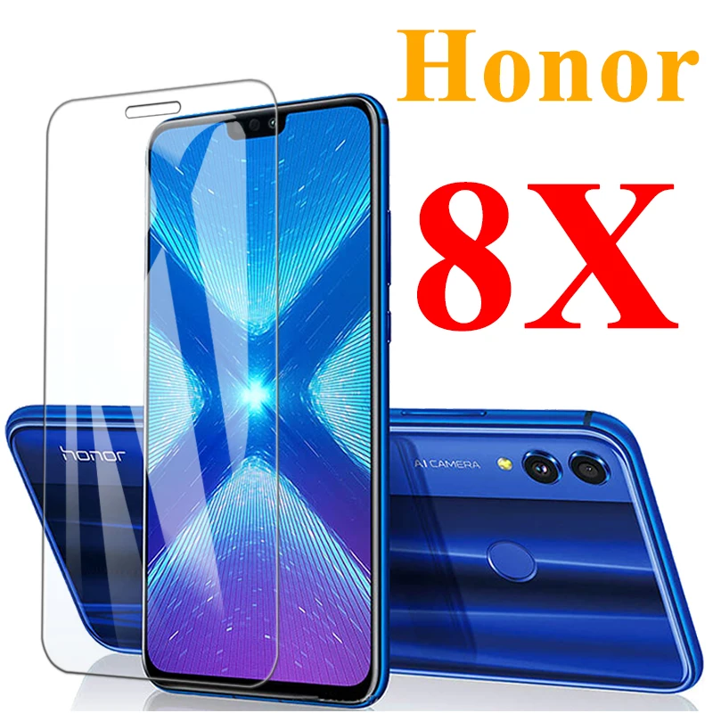Защитное стекло Honor 8X для Huawei протектор экрана закаленное Huawey Hono 8 X бронированный