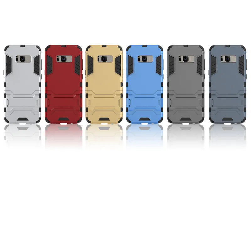Железный человек тонкий защитный чехол для Samsung Galaxy S7 S7edge S8 S8Plus противоударный 2 в