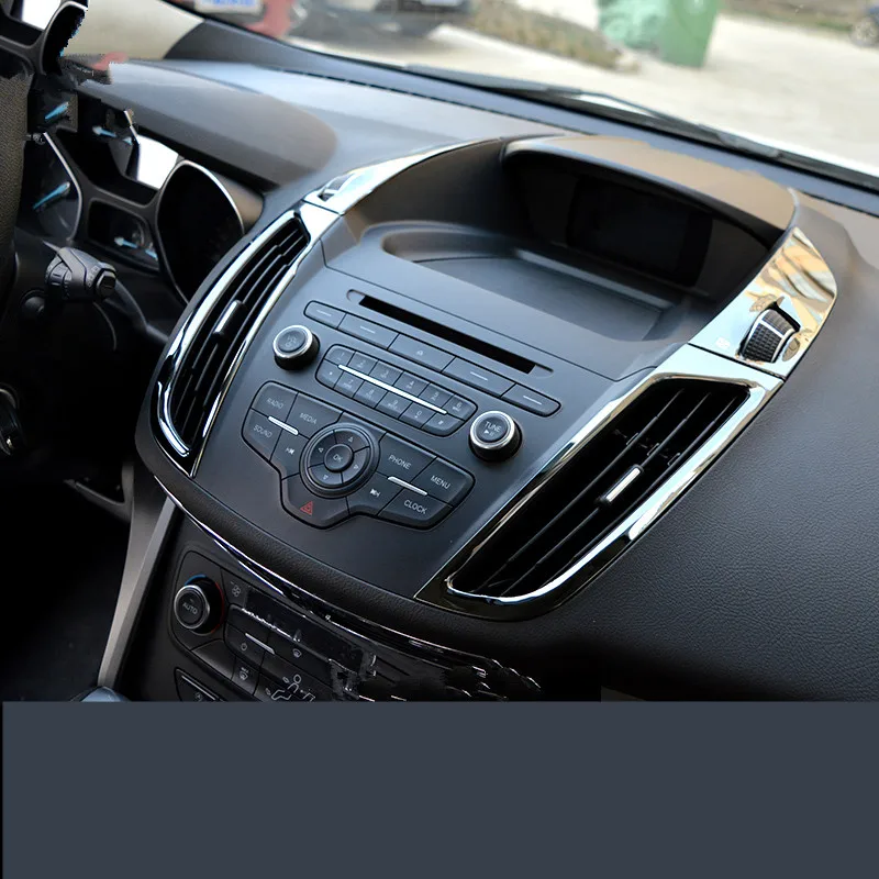 Нержавеющая сталь вентиляционное отверстие/Ciga Зажигалка рамка для Ford Kuga 2013 14 15 16