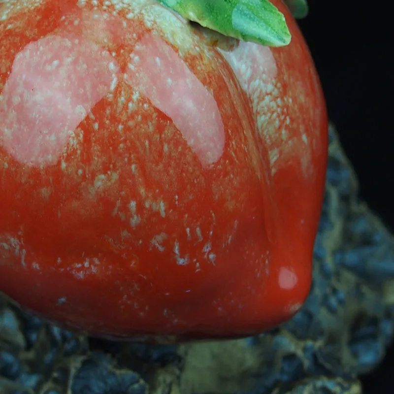 Фольклорное искусство фарфор керамика традиционная китайская фигурка фруктов