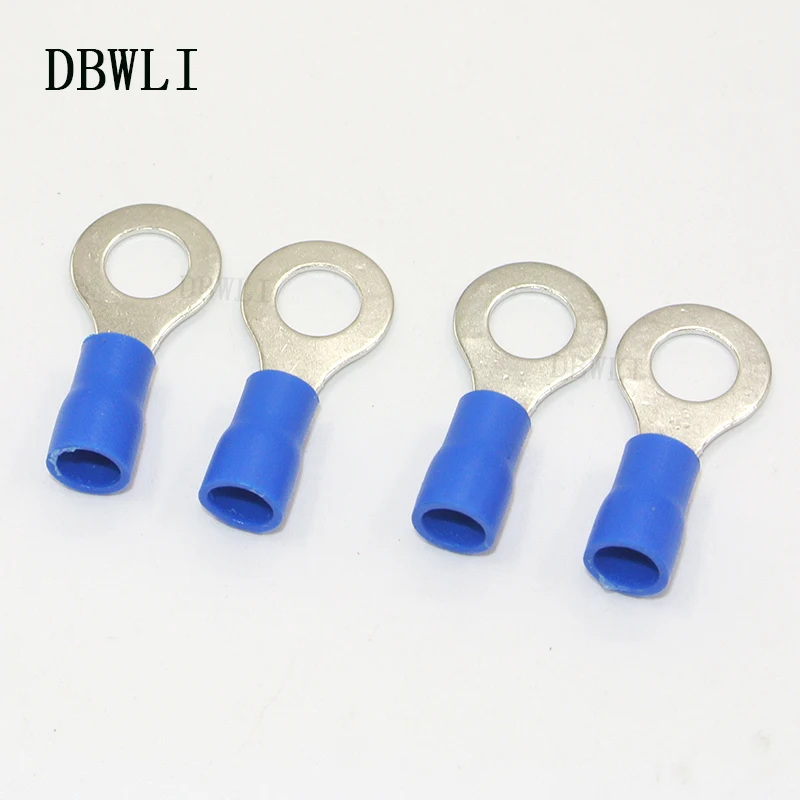 50 шт. изолированный клеммный кабель с кольцом разъемом для проводов и 1 5 2 мм