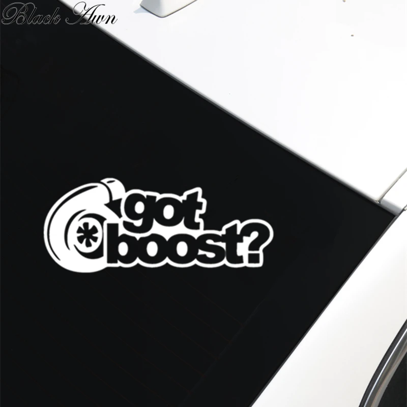У BOOST? Забавные грузовик окна автомобиля стикер наклейка D081|Наклейки на