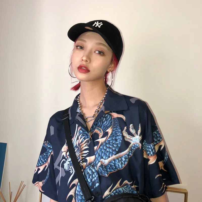 Японские наряды кимоно кардиган женский юката женское китайское кимоно harajuku kawaii одежда блузка рубашка хаори obi FF1820