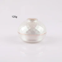 120g120ml 4oz cosmetic acrylic cream mask serum jar container plastic pearlite empty50pcs merx beauty brand