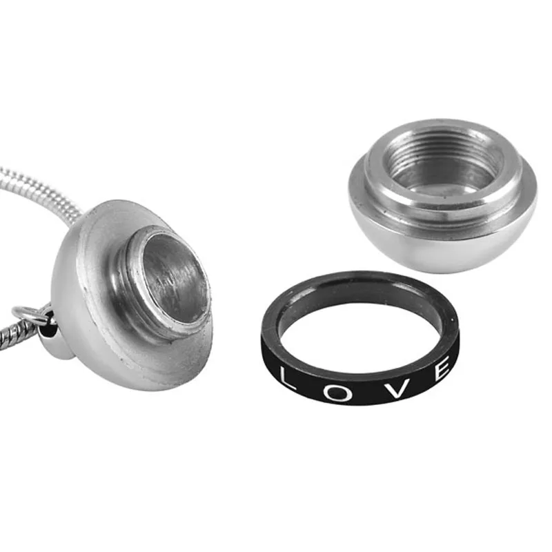 Openable Ball Cremation Urn Pendant Stainless Steel Memorial Ash Keepsake Necklace Jewelry | Украшения и аксессуары