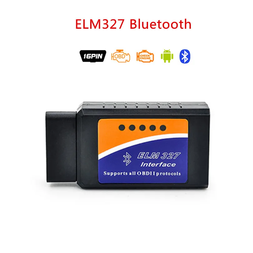 Супер Мини ELM327 V1.5 Bluetooth сканер ELM 327 V1.5 с PIC18F25K80 OBD2 сканер Поддержка J1850 протоколы - Цвет: ELM 327 Bluetooth