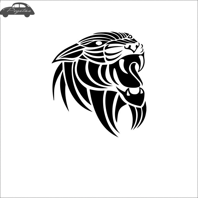 Наклейка с тигром Tigre Автомобильная Автомобильные плакаты виниловые наклейки на
